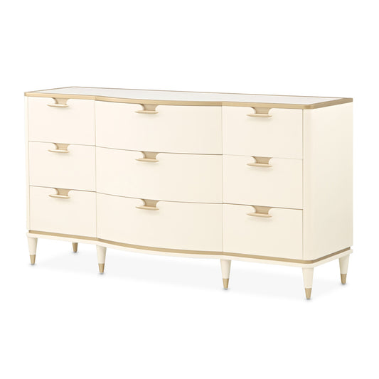 AICO by Michael Amini - La Terrazza Dresser - Creamy Pearl - 9092050SA-112 view 1