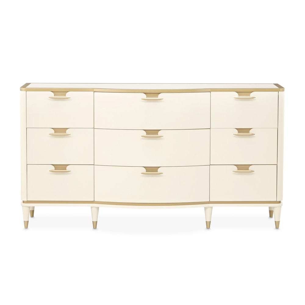 AICO by Michael Amini - La Terrazza Dresser - Creamy Pearl - 9092050SA-112 view 2