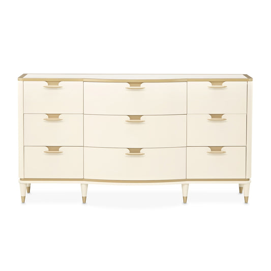AICO by Michael Amini - La Terrazza Dresser - Creamy Pearl - 9092050SA-112 view 2