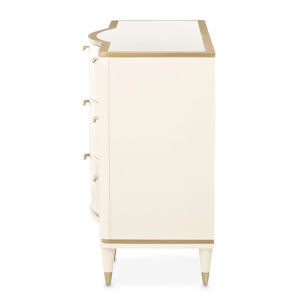 AICO by Michael Amini - La Terrazza Dresser - Creamy Pearl - 9092050SA-112 view 4