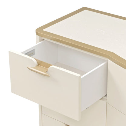 AICO by Michael Amini - La Terrazza Dresser - Creamy Pearl - 9092050SA-112 view 6