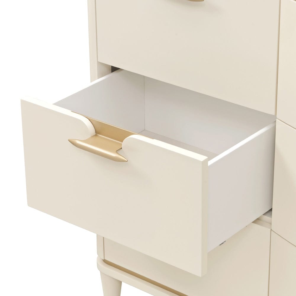 AICO by Michael Amini - La Terrazza Dresser - Creamy Pearl - 9092050SA-112 view 7
