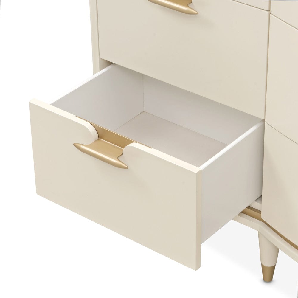 AICO by Michael Amini - La Terrazza Dresser - Creamy Pearl - 9092050SA-112 view 8