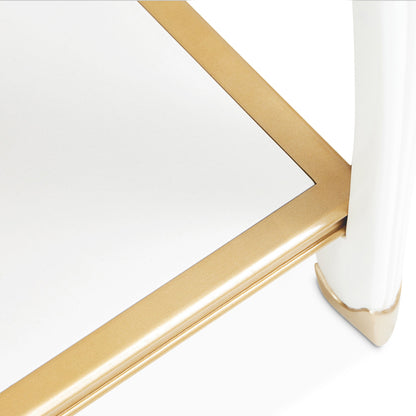 AICO by Michael Amini - La Terrazza End Table - Creamy Pearl - 9092202-112 view 8