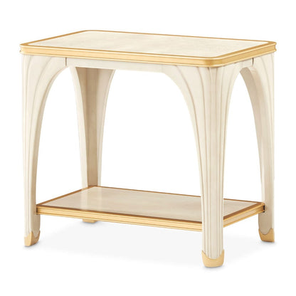 AICO by Michael Amini - La Terrazza End Table - Silver Mist - 9092202-823 view 1