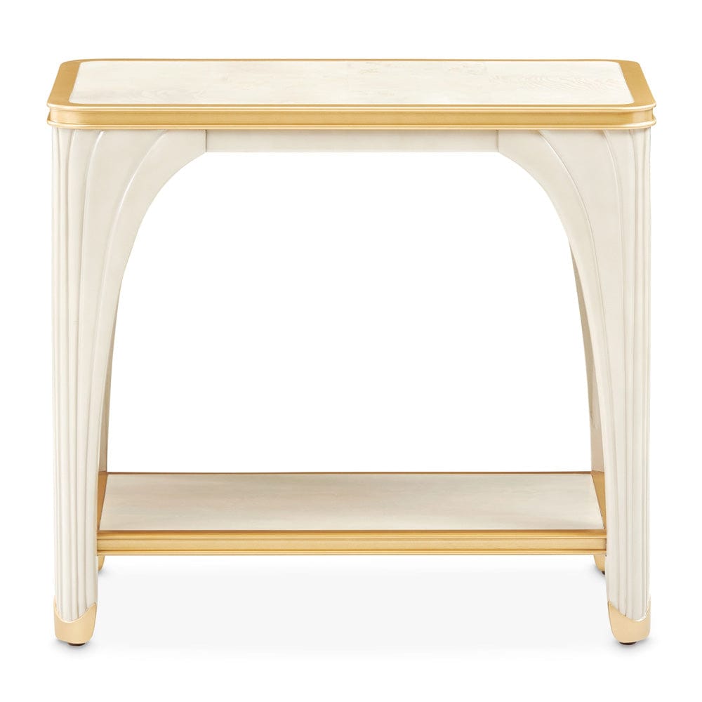 AICO by Michael Amini - La Terrazza End Table - Silver Mist - 9092202-823 view 2