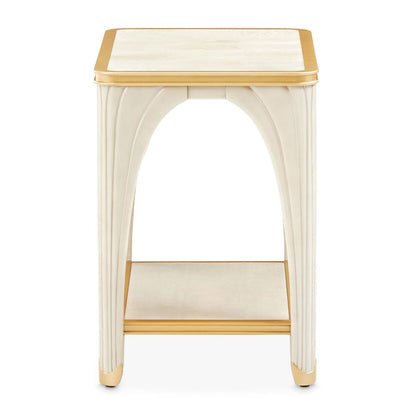 AICO by Michael Amini - La Terrazza End Table - Silver Mist - 9092202-823 view 4