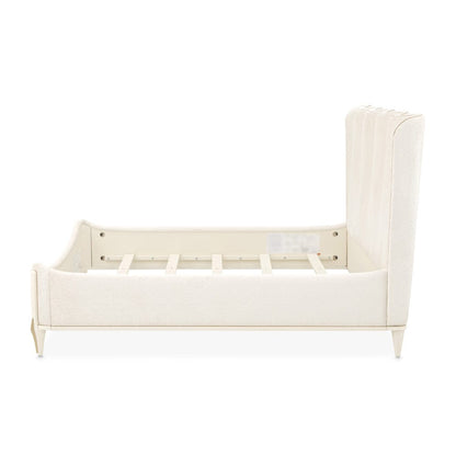 AICO by Michael Amini - La Terrazza King Panel Bed - Creamy Pearl - 9092000EK3-112 view 5