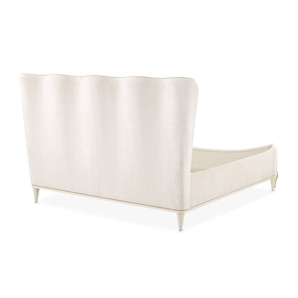 AICO by Michael Amini - La Terrazza King Panel Bed - Creamy Pearl - 9092000EK3-112 view 7