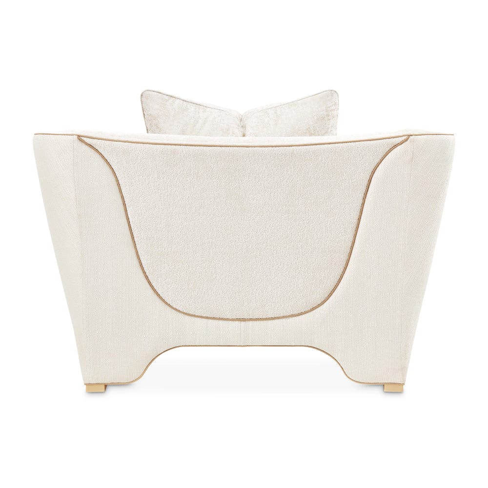 AICO by Michael Amini - La Terrazza Matching Chair - Starlight/Light Champagne - 9092835-STRLT-124 view 7
