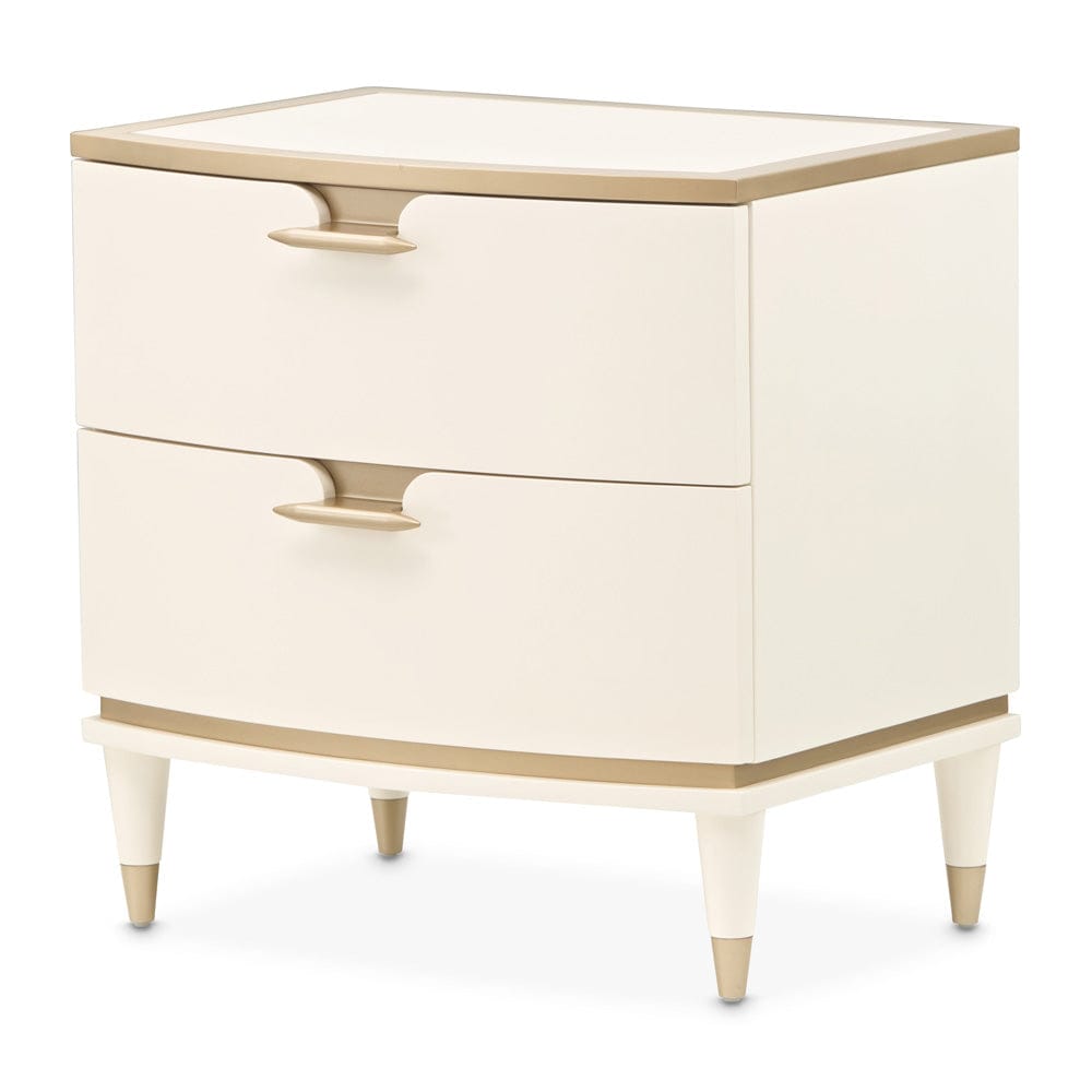 AICO by Michael Amini - La Terrazza Nightstand - Creamy Pearl - 9092040-112 view 1