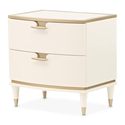 AICO by Michael Amini - La Terrazza Nightstand - Creamy Pearl - 9092040-112 view 1