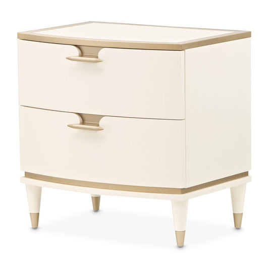AICO by Michael Amini - La Terrazza Nightstand - Creamy Pearl - 9092040-112 view 1