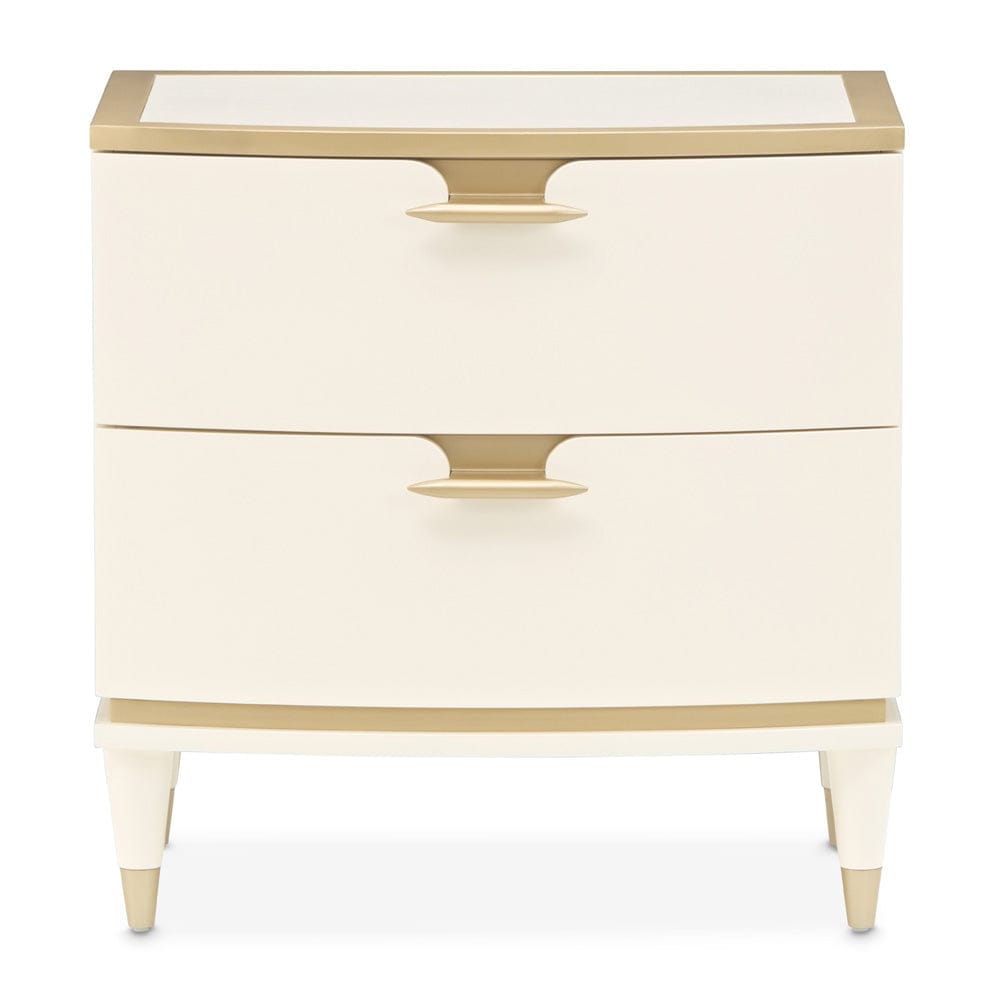 AICO by Michael Amini - La Terrazza Nightstand - Creamy Pearl - 9092040-112 view 2