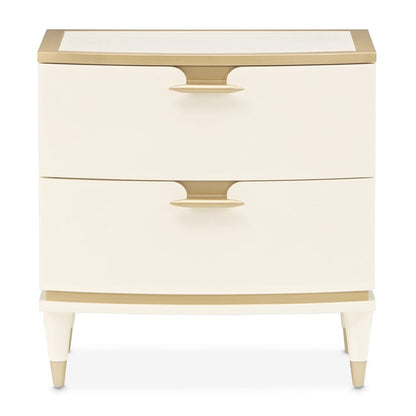 AICO by Michael Amini - La Terrazza Nightstand - Creamy Pearl - 9092040-112 view 2