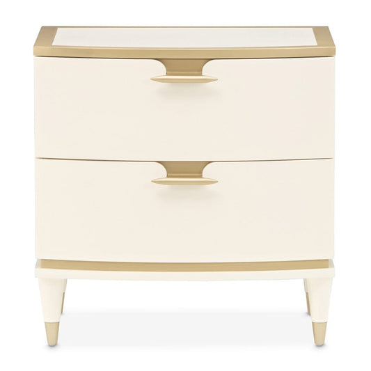 AICO by Michael Amini - La Terrazza Nightstand - Creamy Pearl - 9092040-112 view 2