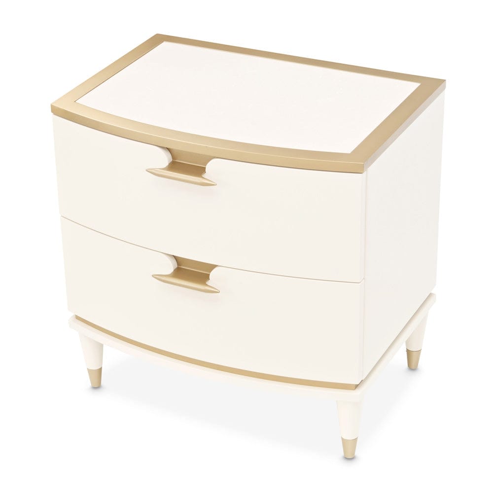AICO by Michael Amini - La Terrazza Nightstand - Creamy Pearl - 9092040-112 view 3