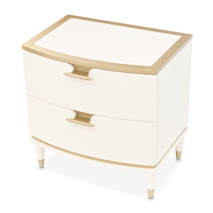 AICO by Michael Amini - La Terrazza Nightstand - Creamy Pearl - 9092040-112 view 3