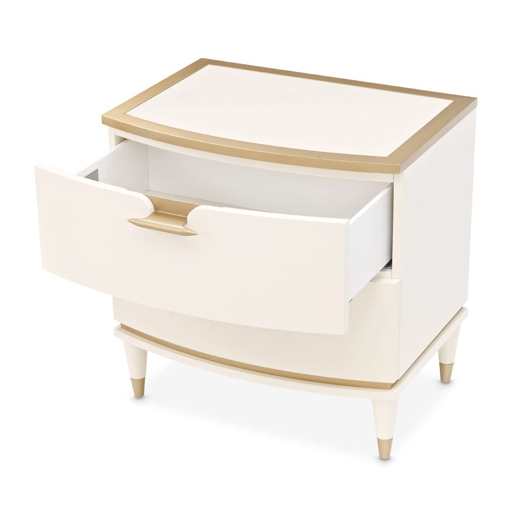 AICO by Michael Amini - La Terrazza Nightstand - Creamy Pearl - 9092040-112 view 5