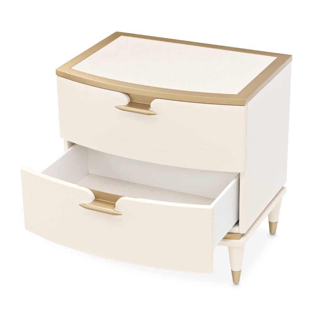 AICO by Michael Amini - La Terrazza Nightstand - Creamy Pearl - 9092040-112 view 6