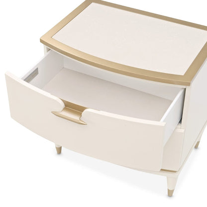 AICO by Michael Amini - La Terrazza Nightstand - Creamy Pearl - 9092040-112 view 8
