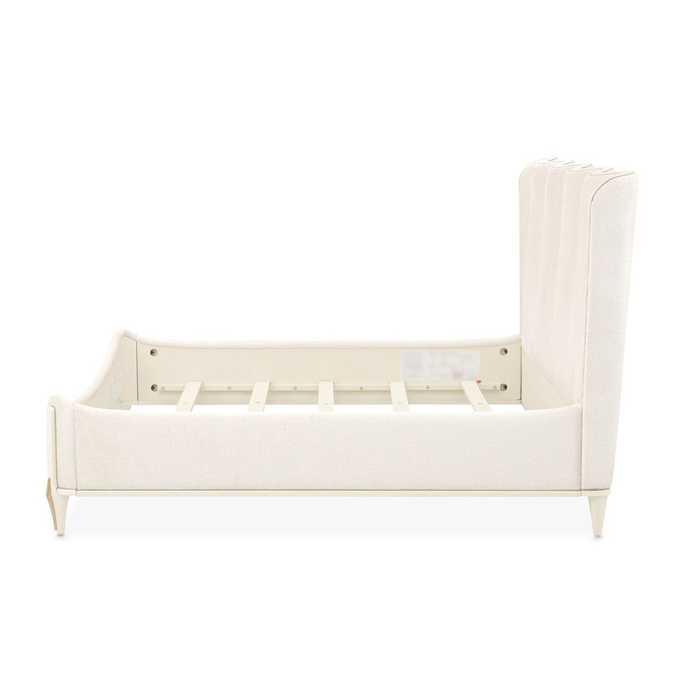 AICO by Michael Amini - La Terrazza Queen Panel Bed - Creamy Pearl - 9092000QN3-112 view 5