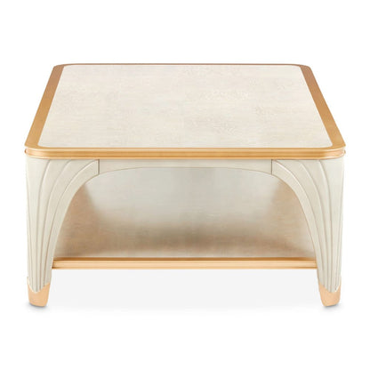 AICO by Michael Amini - La Terrazza Rectangular Cocktail Table - Silver Mist - 9092201-823 view 3