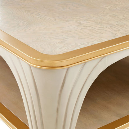 AICO by Michael Amini - La Terrazza Rectangular Cocktail Table - Silver Mist - 9092201-823 view 6