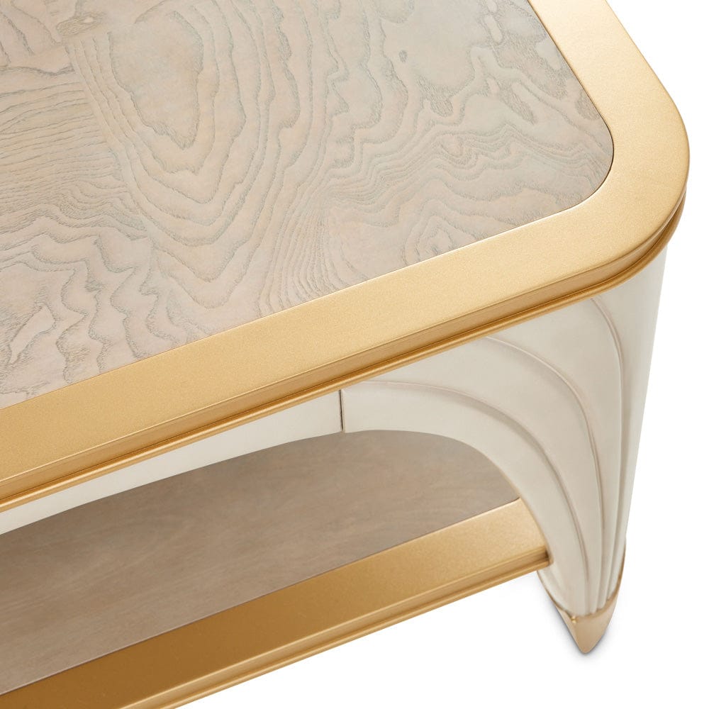 AICO by Michael Amini - La Terrazza Rectangular Cocktail Table - Silver Mist - 9092201-823 view 7