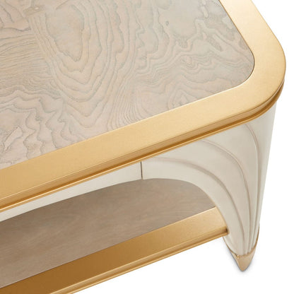 AICO by Michael Amini - La Terrazza Rectangular Cocktail Table - Silver Mist - 9092201-823 view 7