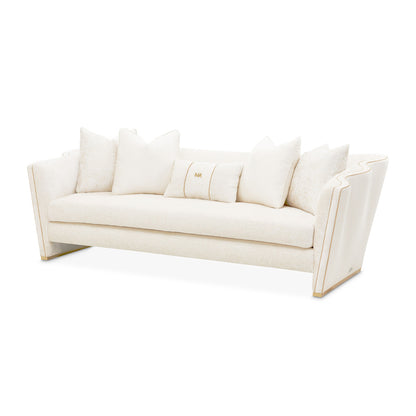 AICO by Michael Amini - La Terrazza Sofa - Starlight/Light Champagne - 9092815-STRLT-124 view 1
