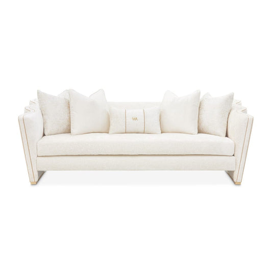 AICO by Michael Amini - La Terrazza Sofa - Starlight/Light Champagne - 9092815-STRLT-124 view 2