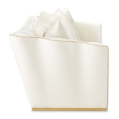 AICO by Michael Amini - La Terrazza Sofa - Starlight/Light Champagne - 9092815-STRLT-124 view 4