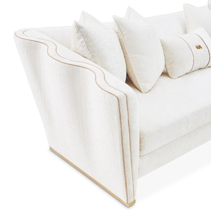 AICO by Michael Amini - La Terrazza Sofa - Starlight/Light Champagne - 9092815-STRLT-124 view 7