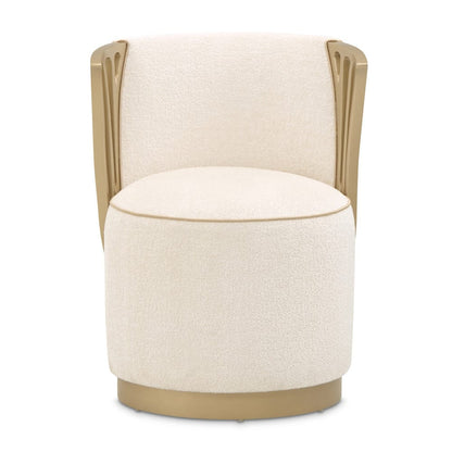 AICO by Michael Amini - La Terrazza Vanity Chair - Creamy Pearl - 9092804-112 view 2