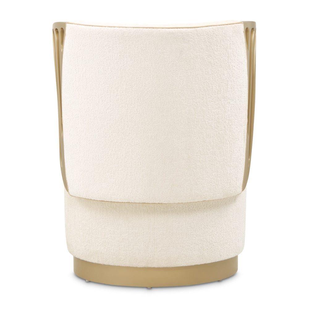 AICO by Michael Amini - La Terrazza Vanity Chair - Creamy Pearl - 9092804-112 view 7