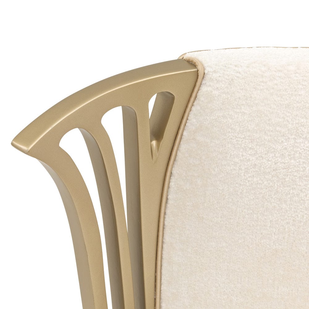 AICO by Michael Amini - La Terrazza Vanity Chair - Creamy Pearl - 9092804-112 view 12