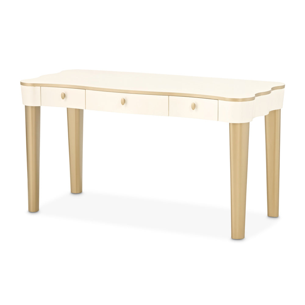 AICO by Michael Amini - La Terrazza Vanity Desk - Creamy Pearl - 9092058-112 view 1