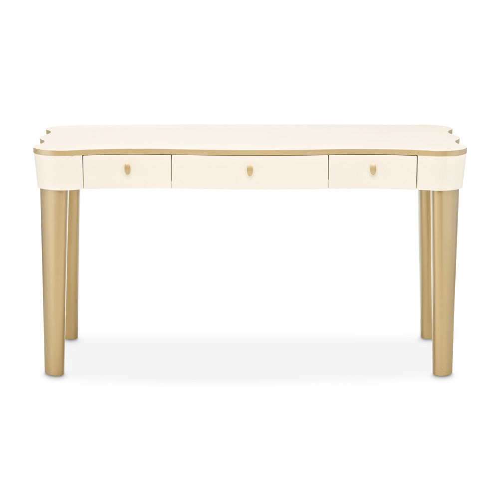 AICO by Michael Amini - La Terrazza Vanity Desk - Creamy Pearl - 9092058-112 view 2