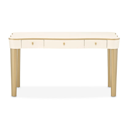 AICO by Michael Amini - La Terrazza Vanity Desk - Creamy Pearl - 9092058-112 view 2