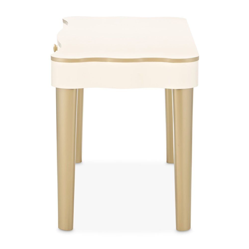 AICO by Michael Amini - La Terrazza Vanity Desk - Creamy Pearl - 9092058-112 view 5