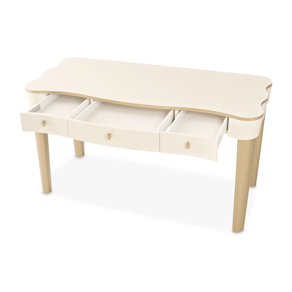 AICO by Michael Amini - La Terrazza Vanity Desk - Creamy Pearl - 9092058-112 view 6