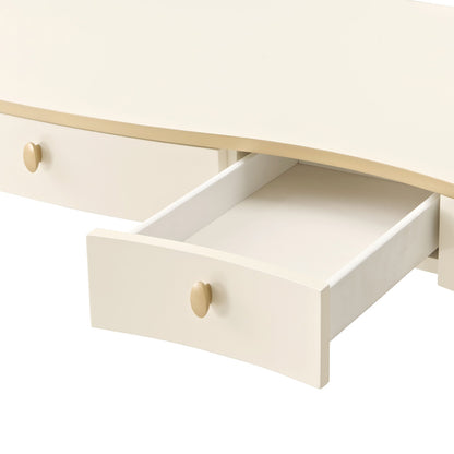 AICO by Michael Amini - La Terrazza Vanity Desk - Creamy Pearl - 9092058-112 view 9