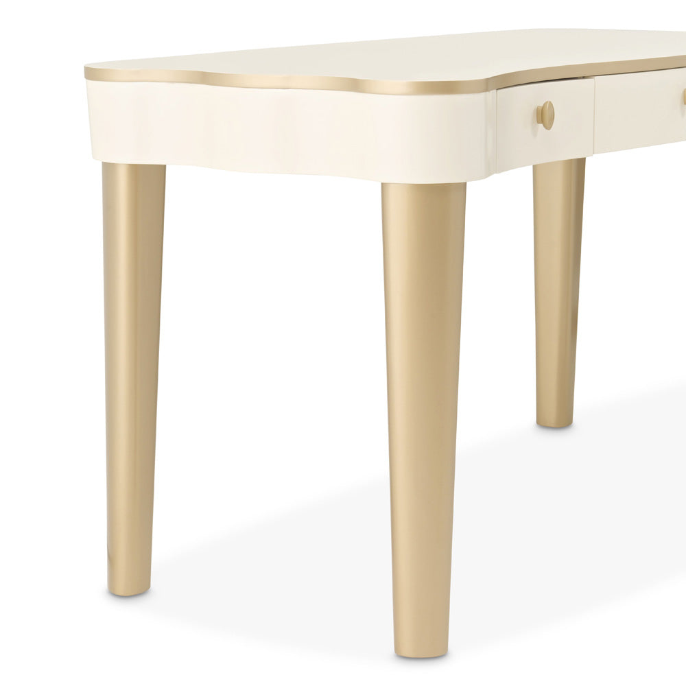 AICO by Michael Amini - La Terrazza Vanity Desk - Creamy Pearl - 9092058-112 view 12