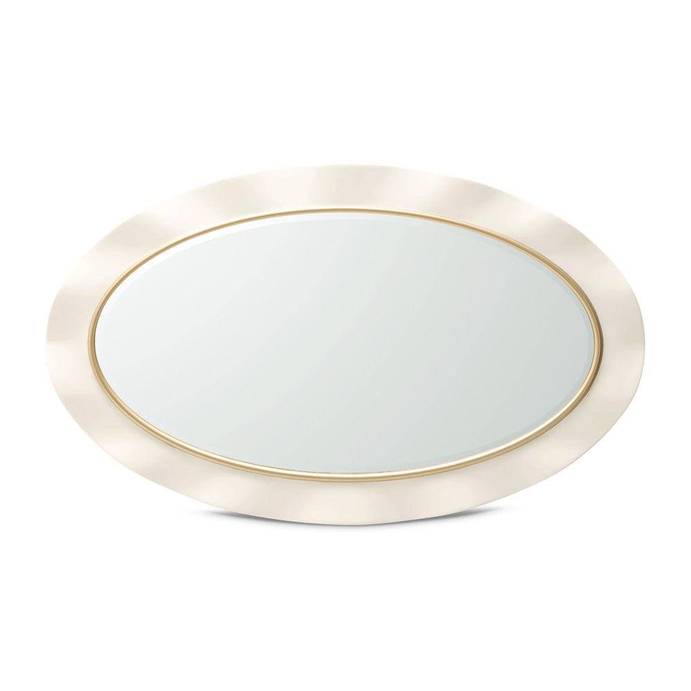 AICO by Michael Amini - La Terrazza Wall Mirror - Creamy Pearl - 9092260-112 view 2