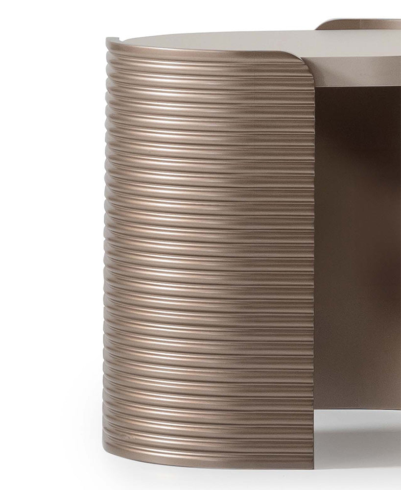 AICO by Michael Amini - Mod Dream End Table - Rich Champagne - LFR-MDRM202-142 view 2