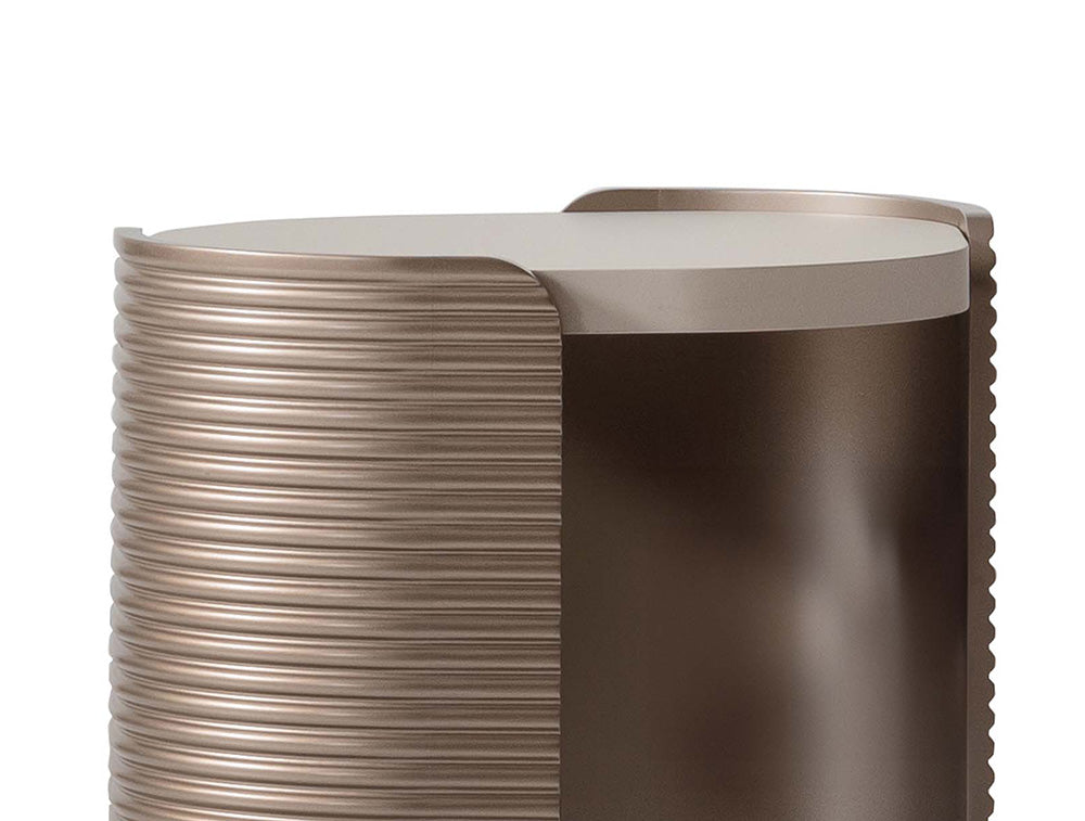 AICO by Michael Amini - Mod Dream End Table - Rich Champagne - LFR-MDRM202-142 view 3