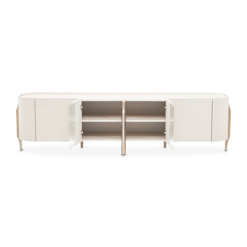 AICO by Michael Amini - Mod Dream Media Cabinet - Rich Champagne - LFR-MDRM081-142 view 5