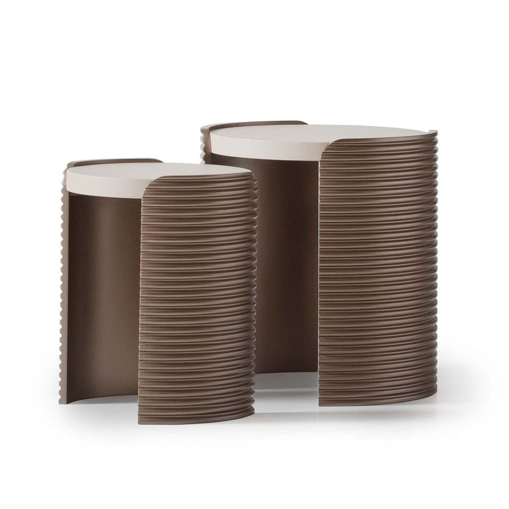 AICO by Michael Amini - Mod Dream Nesting Tables, Set of 2 - Rich Champagne - LFR-MDRM224-142 view 1
