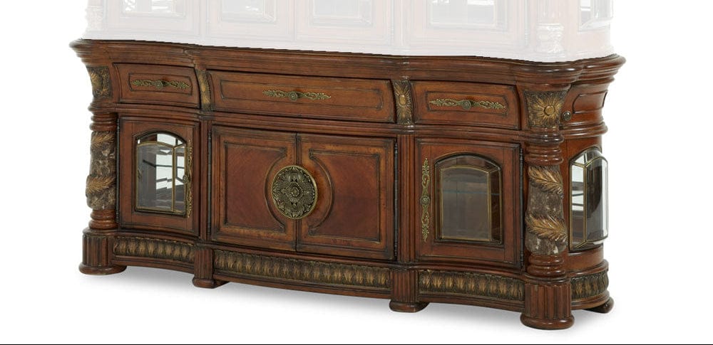 AICO by Michael Amini - Villa Valencia Buffet in Classic Chestnut - 72006-55 view 1